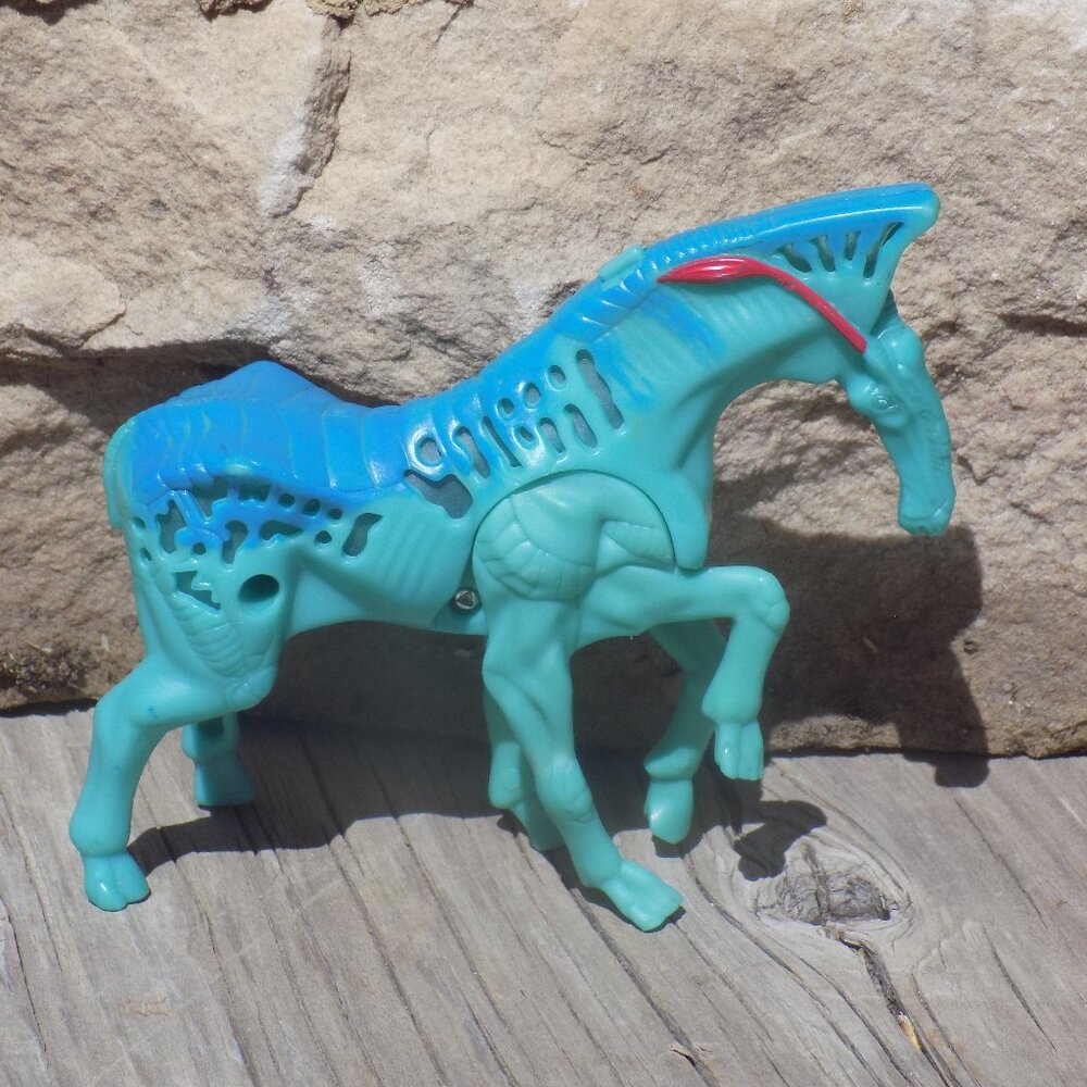 Dragon Horse like Figure Green and Blue Color Happy Meal Dragon Horse Cake Top *